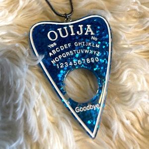 NEW Ouija Resin Necklace Spooky Halloween